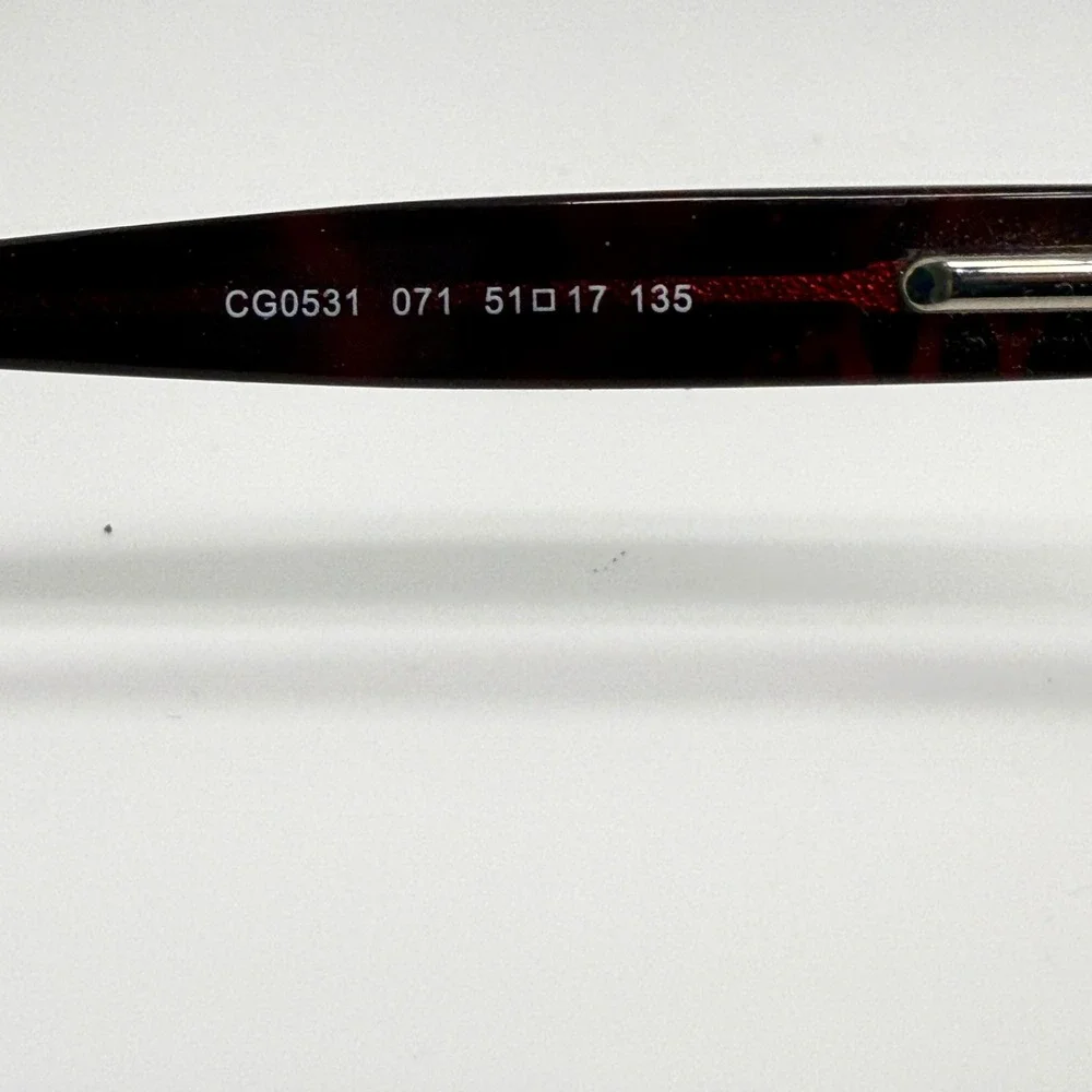 Covergirl CG0531 071‎ Womens Eyeglasses Frames Burgundy Tortoise 51-17-135